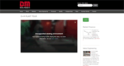 Desktop Screenshot of dmmetalproducts.com